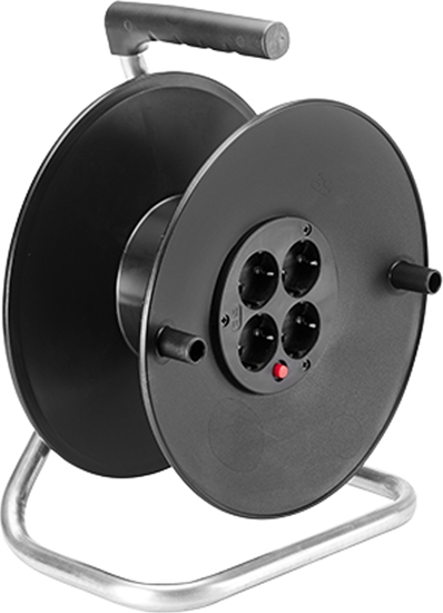 Picture of Bachmann cable reel 4-way empty, without cable, plastic