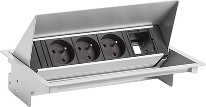 Attēls no Bachmann CONEO Set 3xUTE 1xCM 0.2m GST18 white aluminium