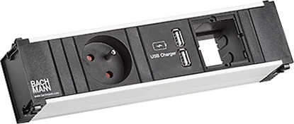 Attēls no Bachmann CONI 1xUTE 1xUSB Charger 1xCM Power 0.2m GST18