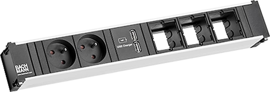 Picture of Bachmann CONI 2xUTE 1xUSB Charger 3xCM power 0.2m GST18