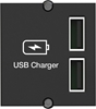 Picture of Bachmann Custom Module USB Double Charger, black, 0.2 m