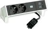 Picture of Bachmann DESK2 2xprotective contact USB A&C, USB Charger 22W 0.2m GST18 white