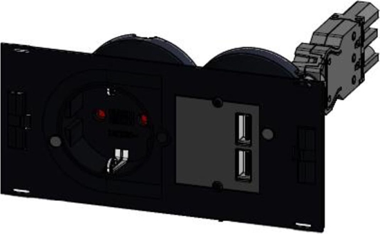 Picture of Bachmann DUE Set 1xDUE CEE7/7+USB