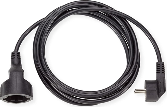 Picture of Bachmann earthing contact extension cable, 230VAC, black, 10 m