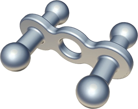 Picture of Bachmann Easy-Connect universal coupling, silver