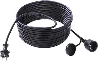 Attēls no Bachmann Extension 3G1,5mm² black, 25m, H07RR-F rubber earthing contact, black, 25 m