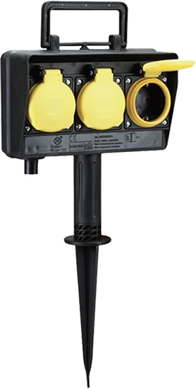 Picture of Bachmann garden socket outlet with earth spike