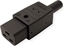 Изображение Bachmann IEC320 C19 16A/250VAC appliance coupler, Screw connection, black