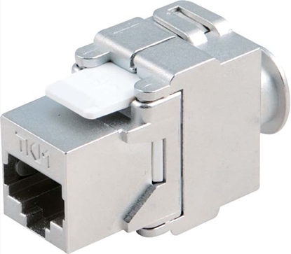 Attēls no Bachmann Keystone CAT6a STP coupling RJ45/LSA connection technology 10GB, metallic