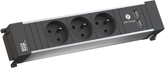 Picture of Bachmann POWER FRAME 3xUTE 1xUSB Charger Strom 0,2m GST18