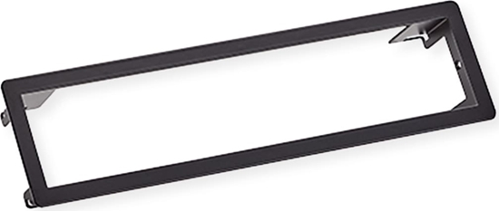 Picture of Bachmann POWER FRAME installation frame Medium 4-gang, black