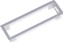 Attēls no Bachmann POWER FRAME mounting frame Small 3-gang, Stainless steel