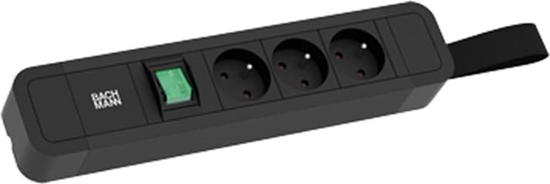 Picture of Bachmann PRIMO 2 3xUTE 1xswitch with loop 2.0m CEE7/7