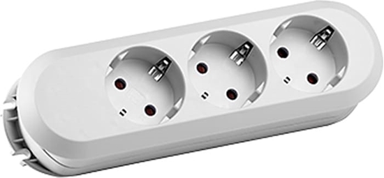 Picture of Bachmann SMART 3xCEE7/3 white without supply cable