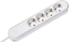 Attēls no Bachmann SMART socket strip 4x earthing contact, white, 1.5 m
