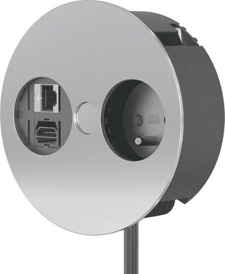 Picture of Bachmann TWIST 1xUTE 2xKeystone 0.2m matt chrome