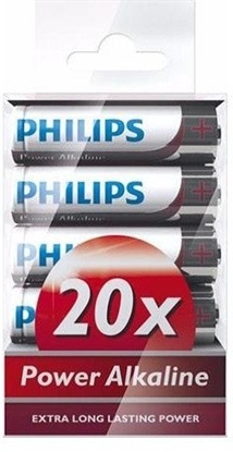 Picture of Bateria alkaiczna AA Philips LR6P20T/10 20 sztuk