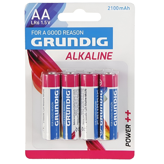Picture of Baterija Grundig Alkaline AA 4gb