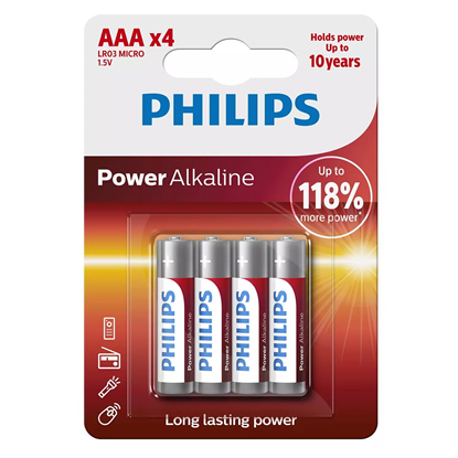 Picture of Baterija Philips AAA 4gb