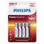 Изображение Baterija Philips AAA 4gb