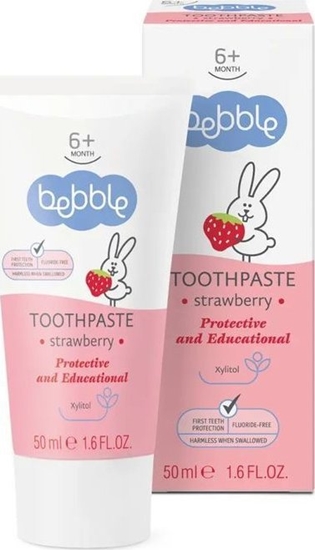 Picture of Bebble 6752 PASTA DO MYCIA ZBÓW TRUSKAWKA BEBBLE 3016-01-019