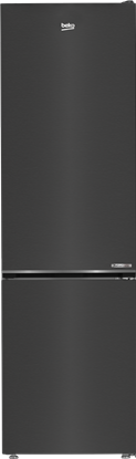 Изображение BEKO Refrigerator | B5RCNA405HXBR1 | Energy efficiency class D | Free standing | Combi | Height 203.5 cm | No Frost system | Fridge net capacity 249 L | Freezer net capacity 106 L | Display | 36 dB | Black