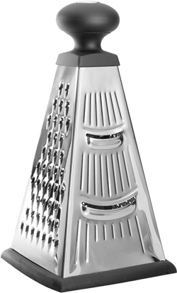 Изображение BergHoff Essentials 4-sidet pyramide rivejern H26cm Stål