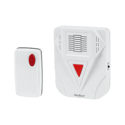 Attēls no Bezvadu durvju zvans | 15 melodijas | IP44 | Tālvadības pults diapazons: 50m