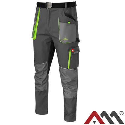 Изображение Bikses darba Classic Stretch Slim pelēkas 58.izm