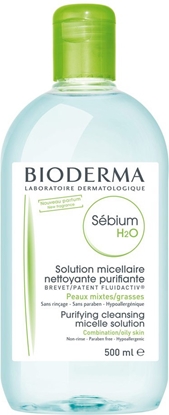Attēls no Bioderma Sébium H2O Purifying Cleansing Micelle Solution 500 ml