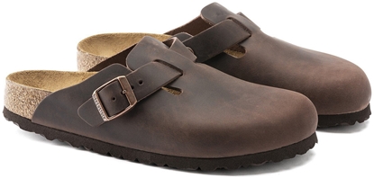 Изображение Birkenstock Boston Oiled Leather 860133 Brzowe 38