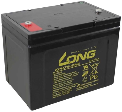 Attēls no Blybatteri KungLong KPH75-12NE-M Blyfleece 75 Ah 12 V 1 stk