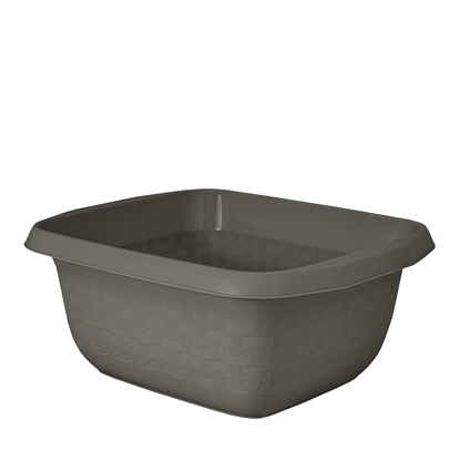 Picture of Bļoda kvadrāta Cotton 16L, tumši pelēka