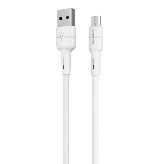 Picture of Borofone Cable BX30 Silicone - USB to Micro USB - 