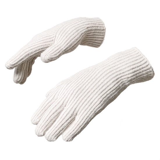 Picture of Braided telephone gloves with cutouts for fingers 