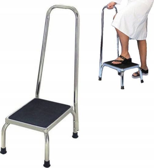 Изображение British Library, Historical Print Editions Step with handrail - bath step