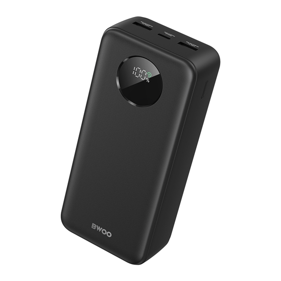 Picture of BWOO 22,5W 30000 mAh power bank with LCD screen, b
