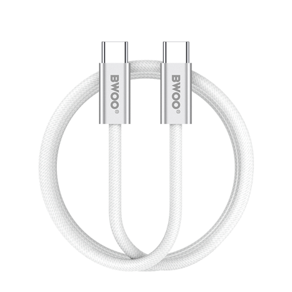 Attēls no BWOO 240W braided cable USB-C - USB-C BO-X317C-C 1