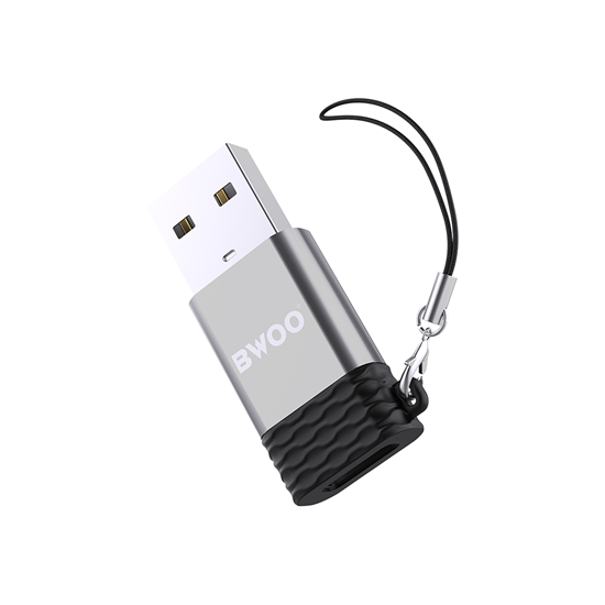 Picture of BWOO Adapter USB-C - USB Gray OTG BZ-38