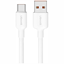 Изображение Cable USAMS US-SJ603 U84 3A USB-C to USB-A 3m whit