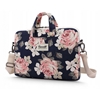 Picture of Canvaslife Canvaslife Briefcase Laptop Bag 15-16'' - Navy Blue/Pink