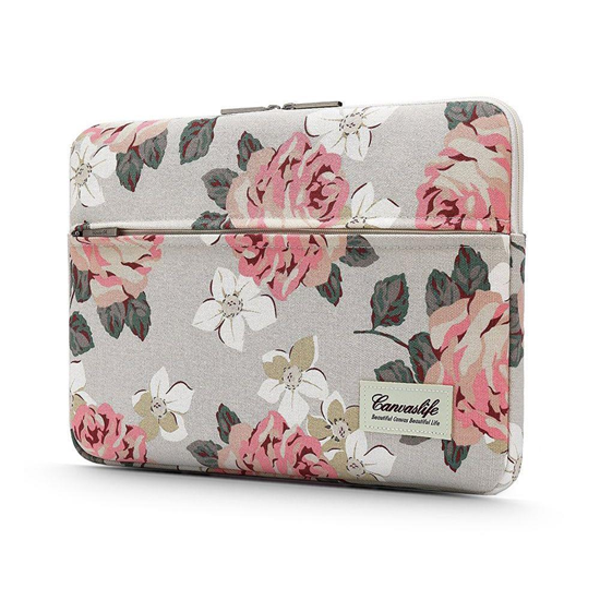 Picture of CANVASLIFE SLEEVE LAPTOP 15-16 WHITE ROSE