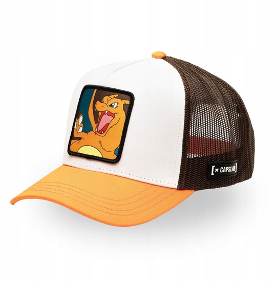 Picture of Capslab X Pokemon Charizard Cap CL-PKM6-1-CT-CHA Czarne One size