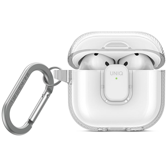 Изображение Case UNIQ Glase Pro for AirPods 4 Lock    Case tra
