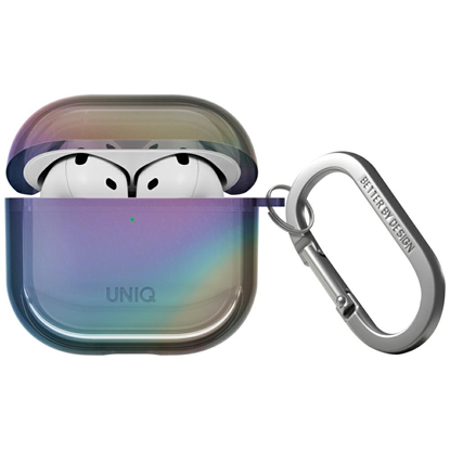Изображение Case UNIQ Iridescia for AirPods 4 Hang    Case mid
