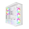 Picture of Case|ARCTIC|Xtender (White)|MidiTower|Case product features Transparent panel|Not included|Colour White|ACPCC00014A