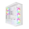 Picture of Case|ARCTIC|Xtender (White)|MidiTower|Case product features Transparent panel|Not included|Colour White|ACPCC00014A