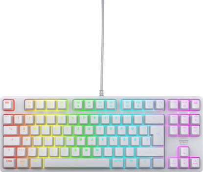 Attēls no Cherry K4V2 TKL tastatūra Speļu USB QWERTZ Vācu Balts