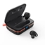 Picture of Choetech Choetech TWS wireless headphones waterproof with solar panel and built-in 2500mAh powerbank black (BH-T05)