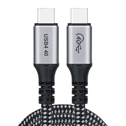 Picture of Choetech Choetech XCC-1040 USB-C - USB-C cable 240W 8K 60Hz 1.2m - black
